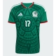 Billige Fotballdrakt Mexico Orbelin Pineda #17 Replika Hjemmedrakt VM 2026 Kortermet